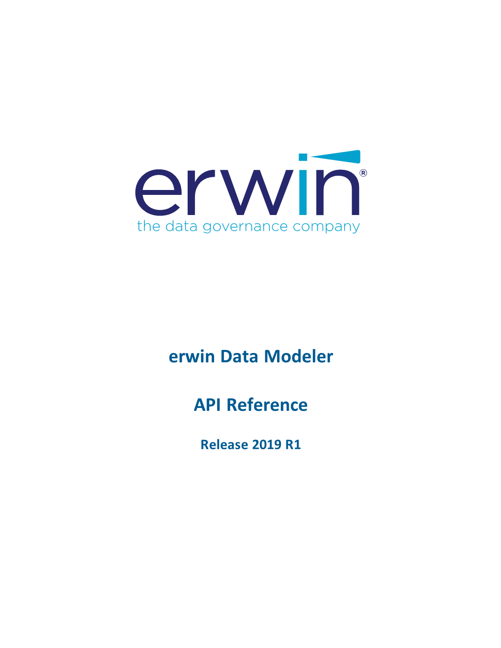 Erwin Data Modeler API Reference