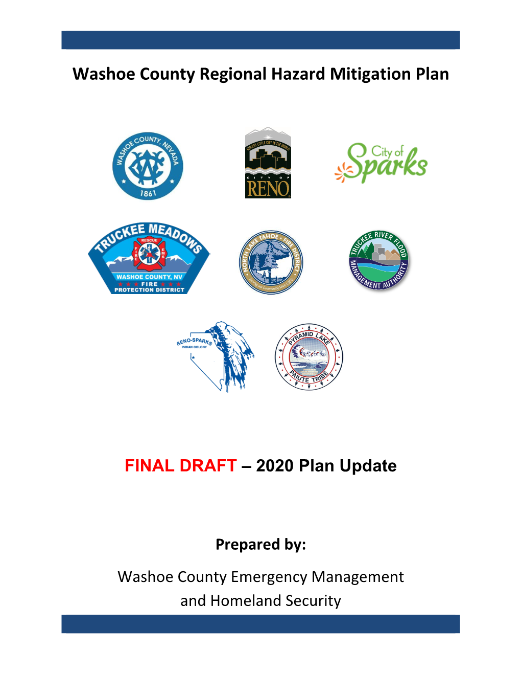 Washoe County Regional Hazard Mitigation Plan