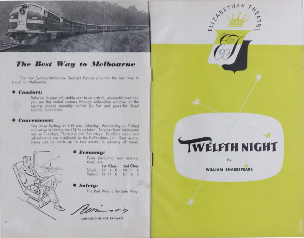 Twelfth Night" for May Hollingworth Ot the Inda Pendent