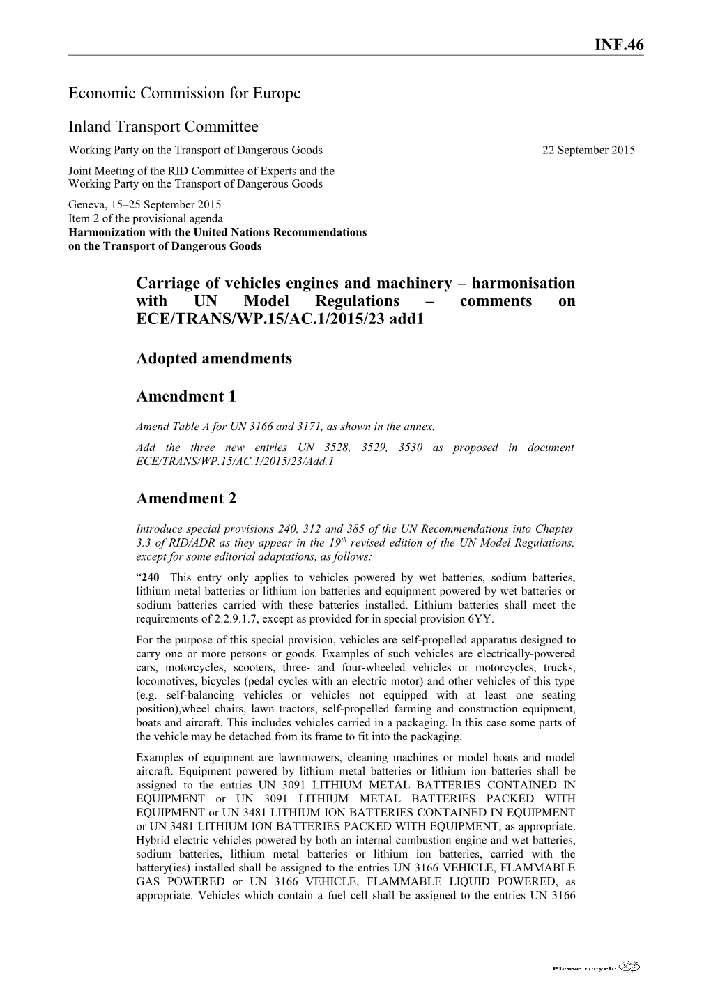 Economic Commission for Europe s42