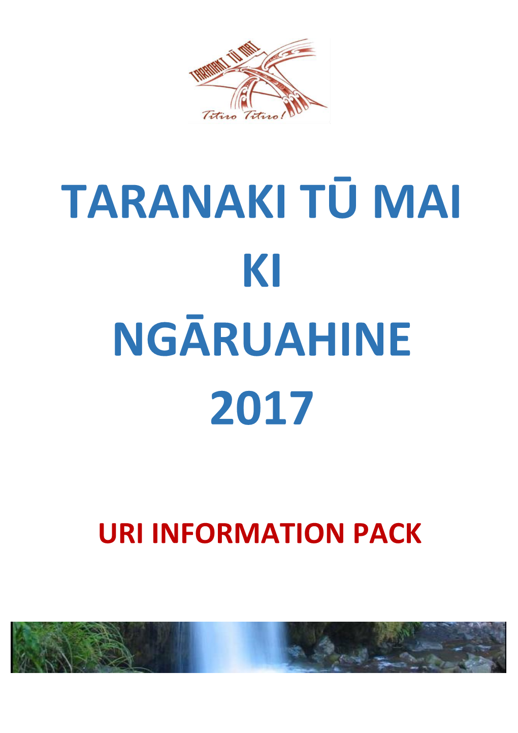 Kapa Haka Information Sheets