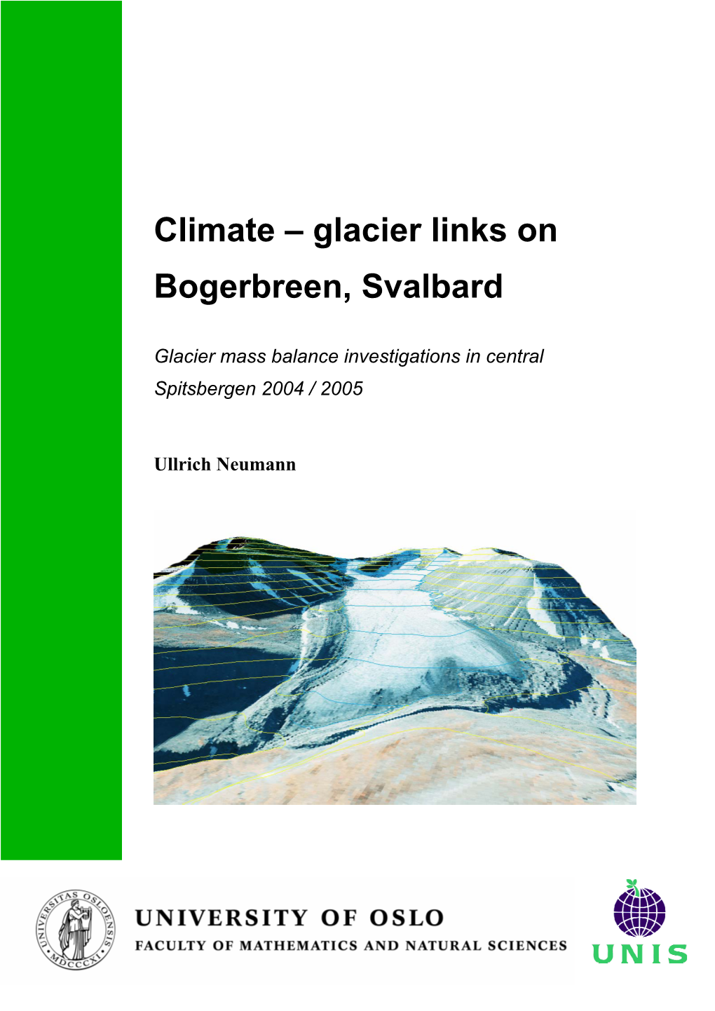 Climate – Glacier Links on Bogerbreen, Svalbard