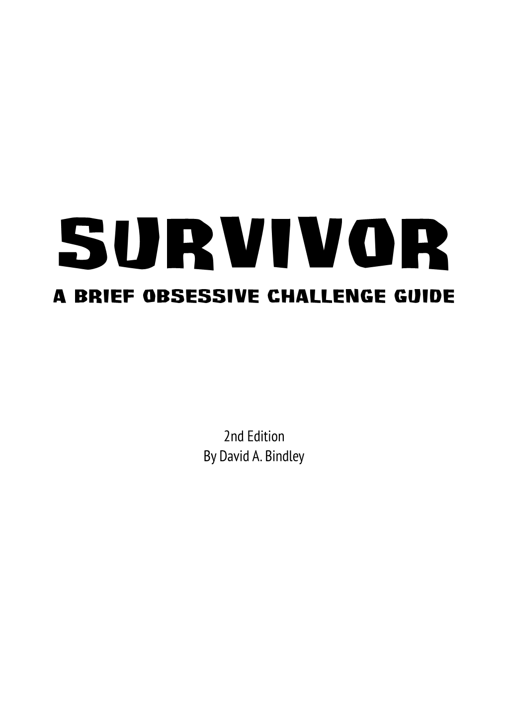 A Brief Obsessive Challenge Guide