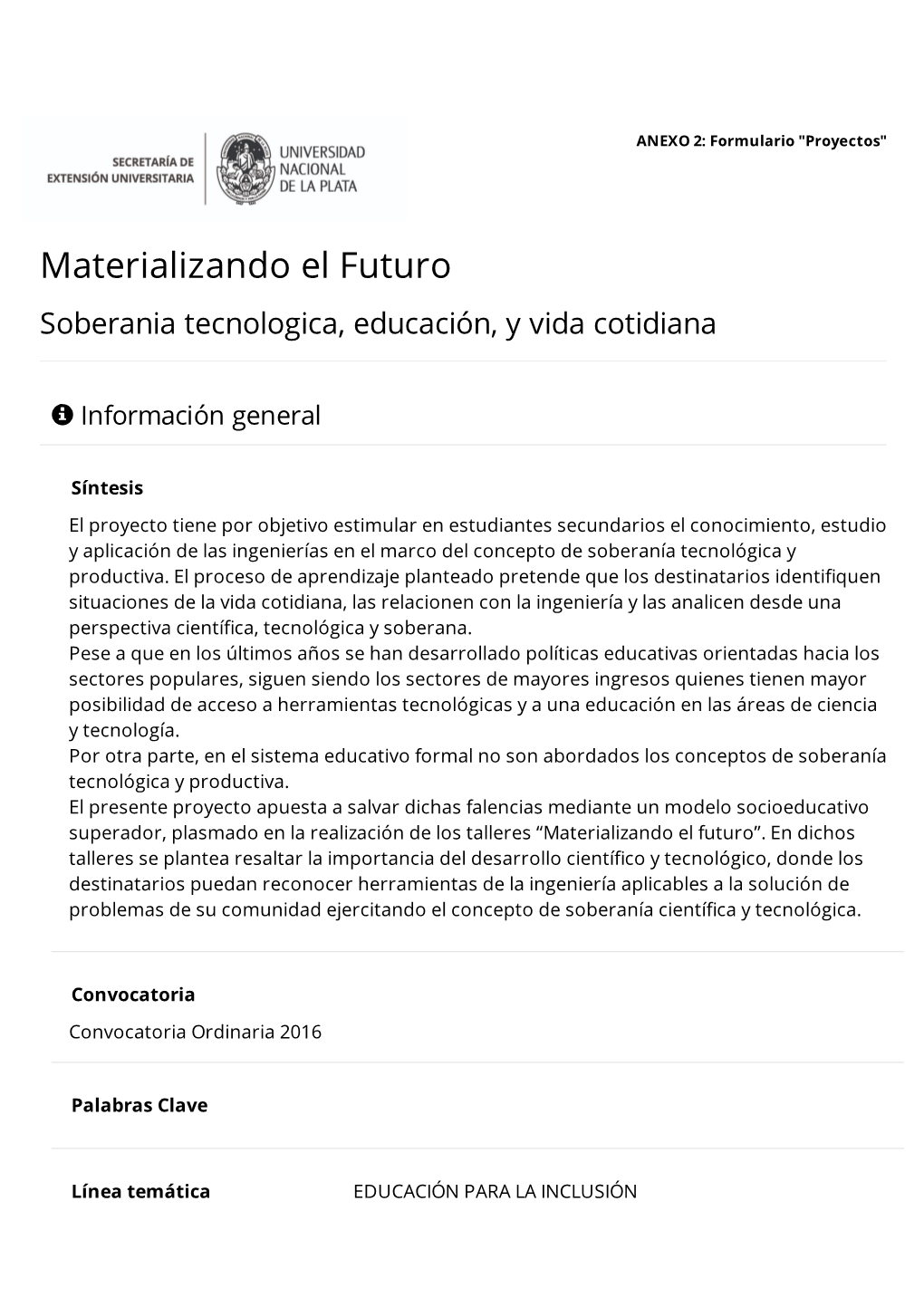 Materializando El Futuro Soberania Tecnologica, Educación, Y Vida Cotidiana