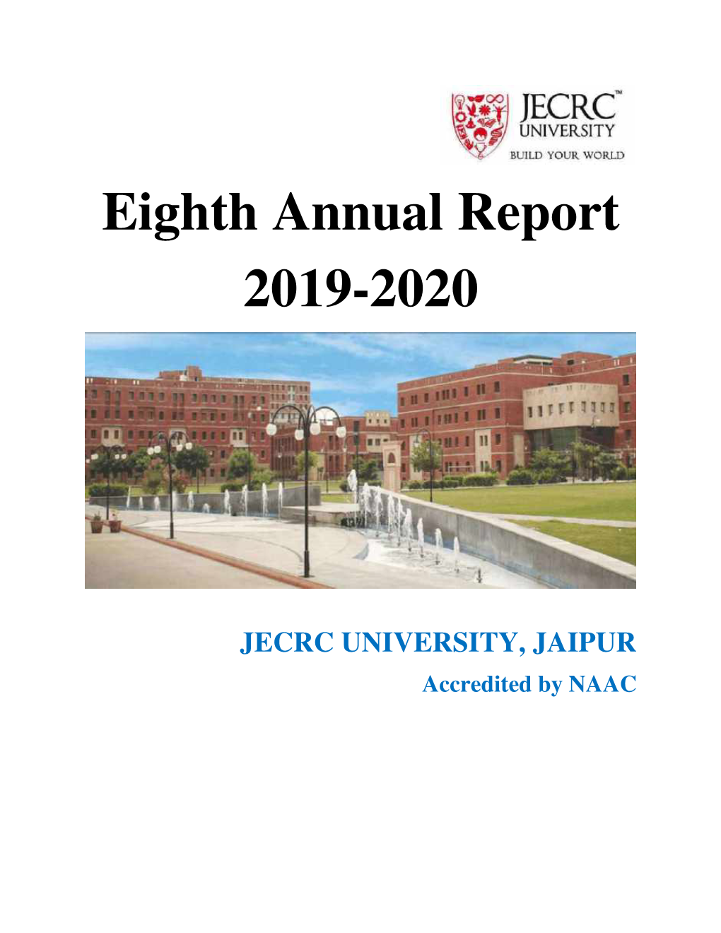 Eighth Annual Report 2019-2020