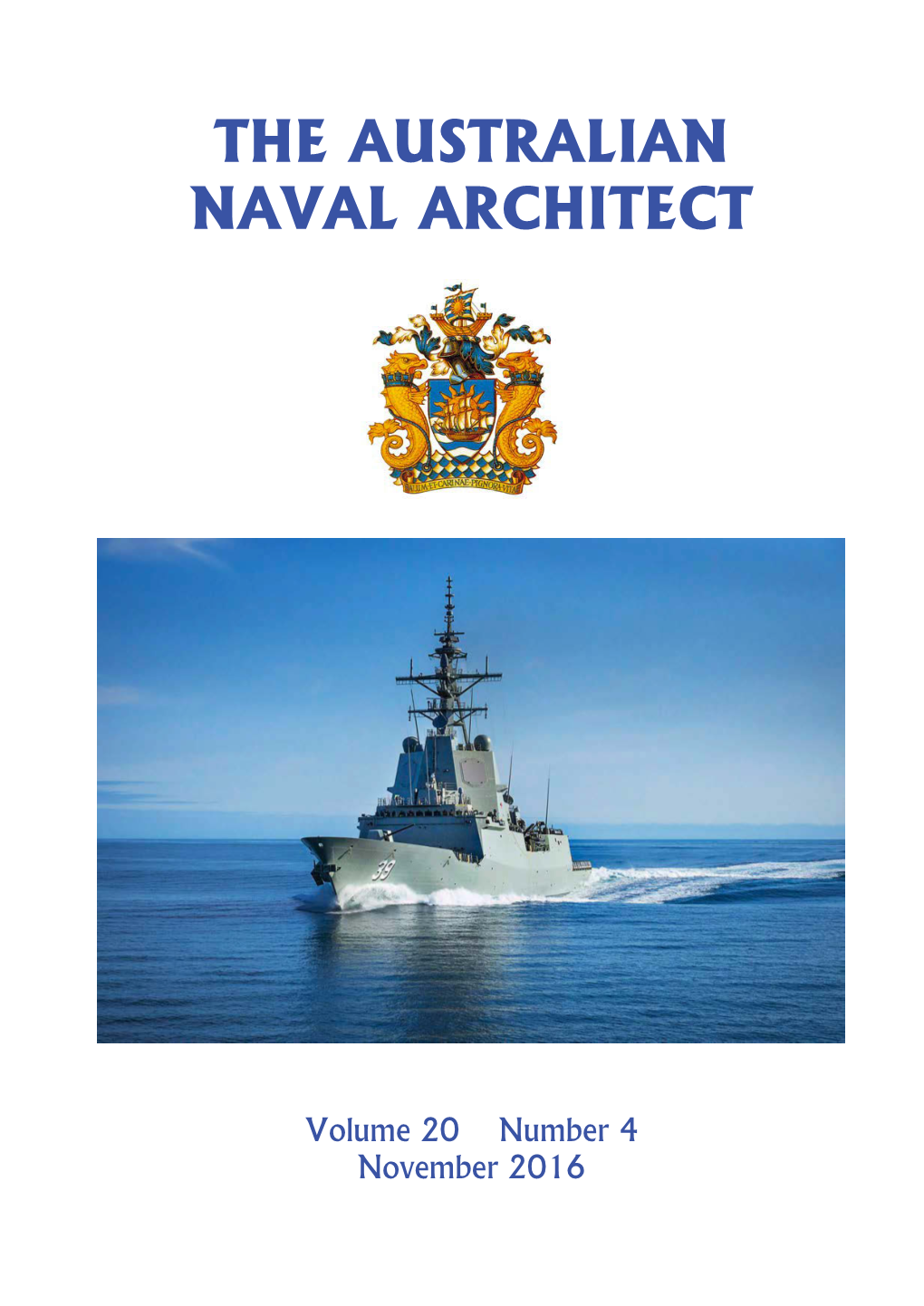 The Australian Naval Architect