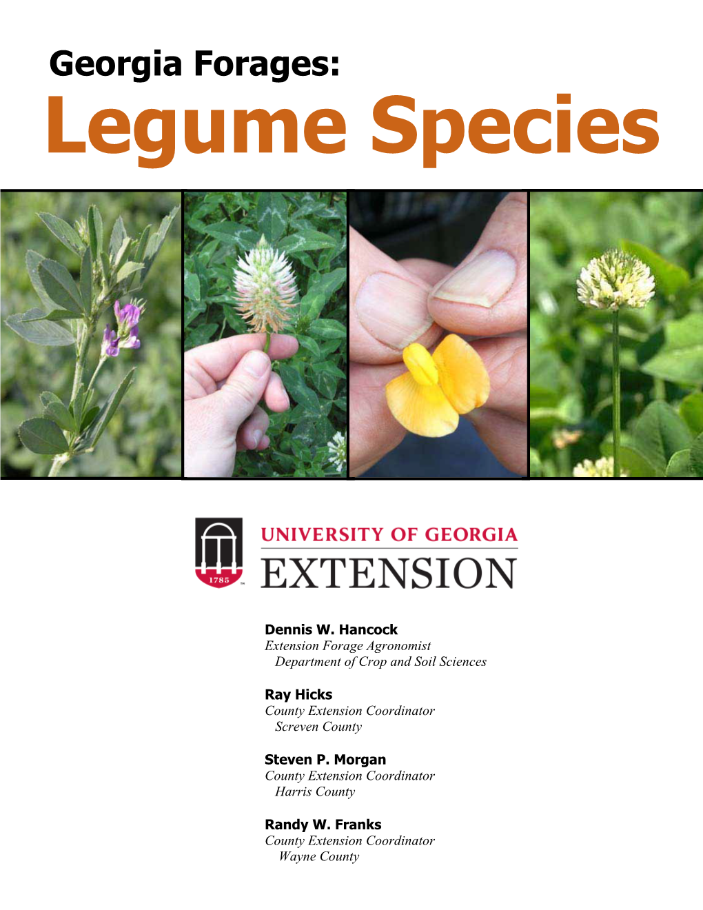 Georgia Forages: Legume Species