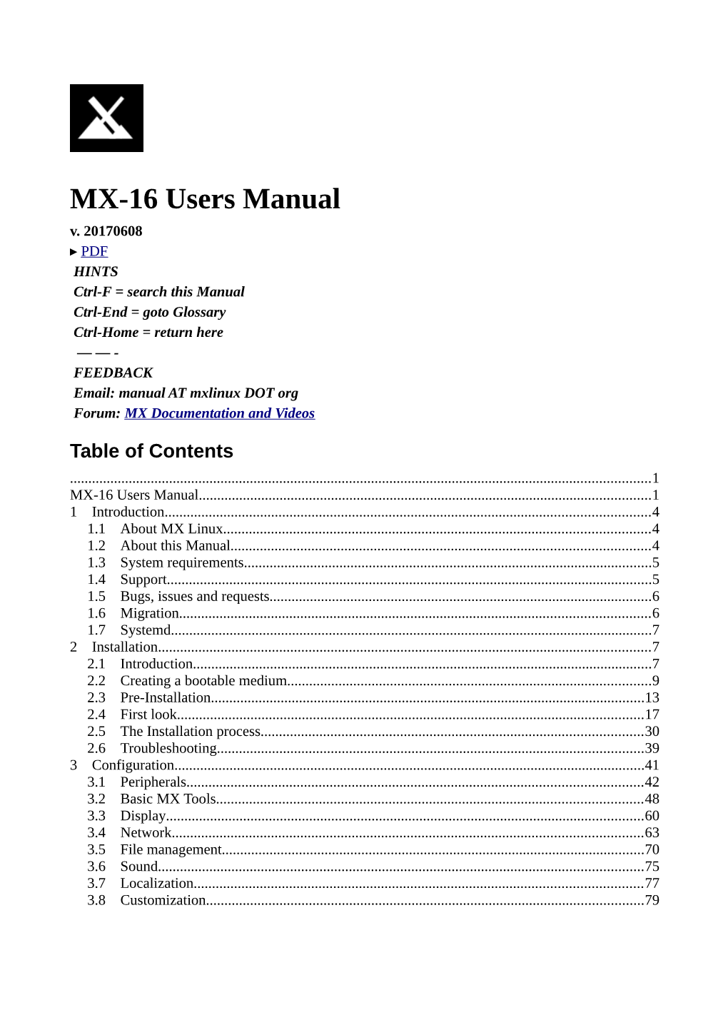 MX-16 Users Manual V