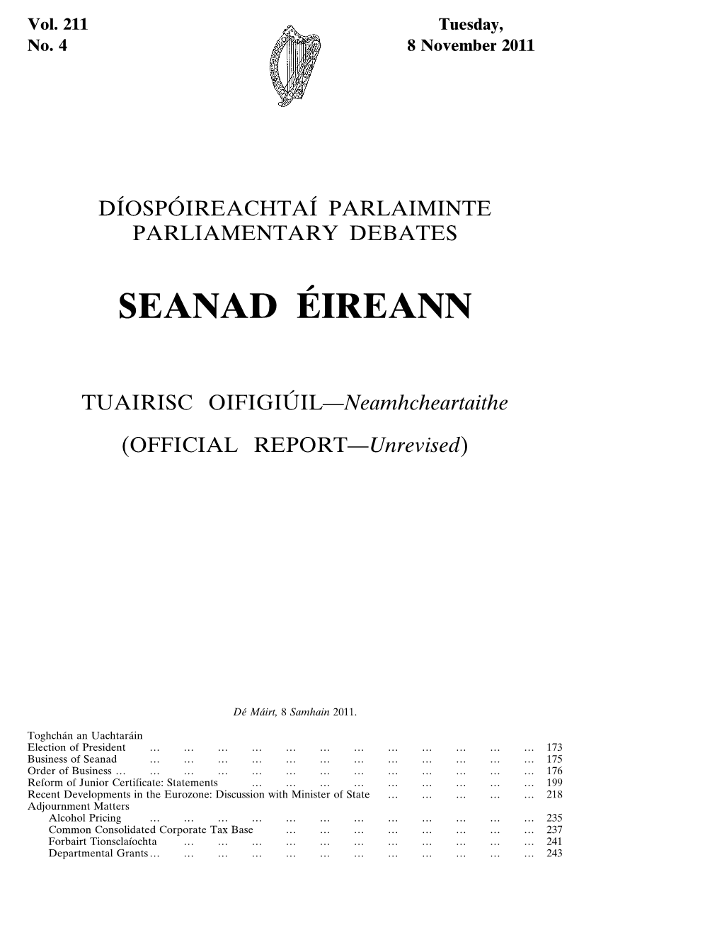 Seanad Éireann