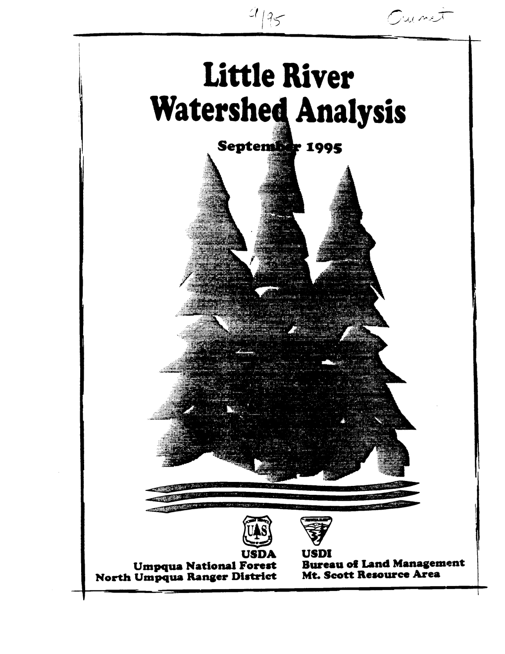 Little River Watershanalysis 1995