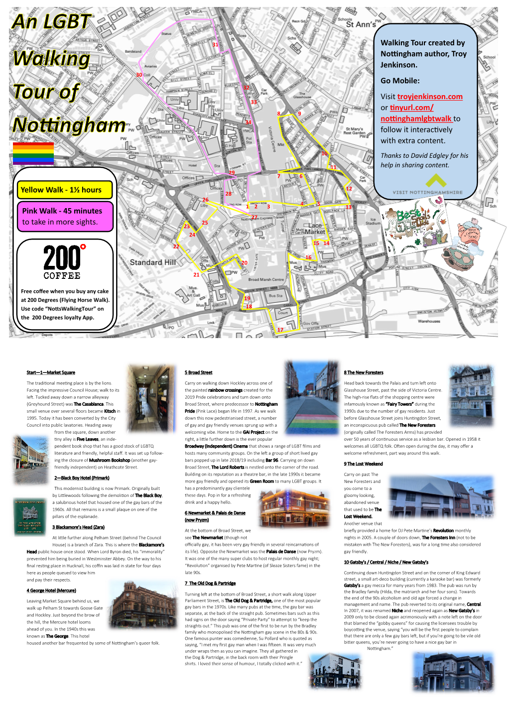 LGBT Walking Tour of Nottingham