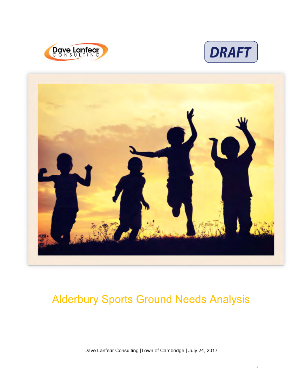 Alderbury Sports Ground Needs Analysis