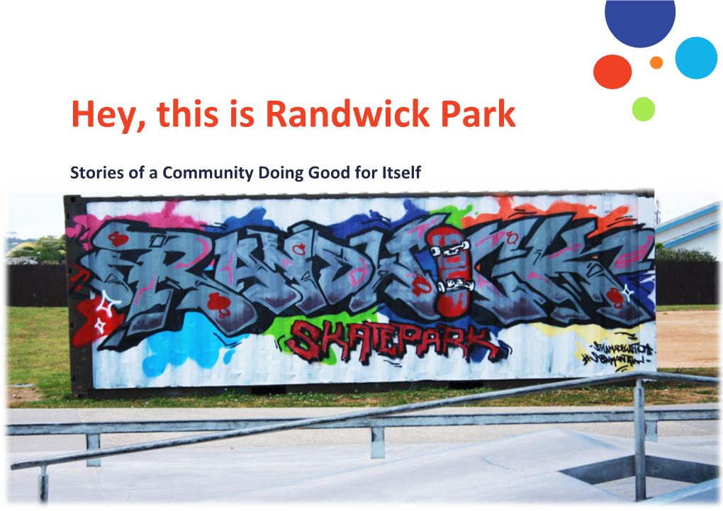 Hey, This Is Randwick Park