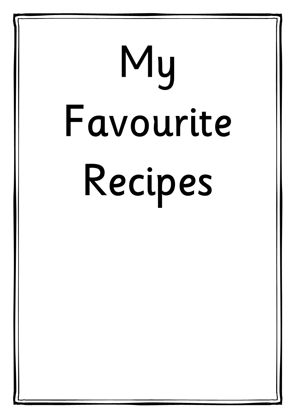 My-Favourite-Recipes.Pdf