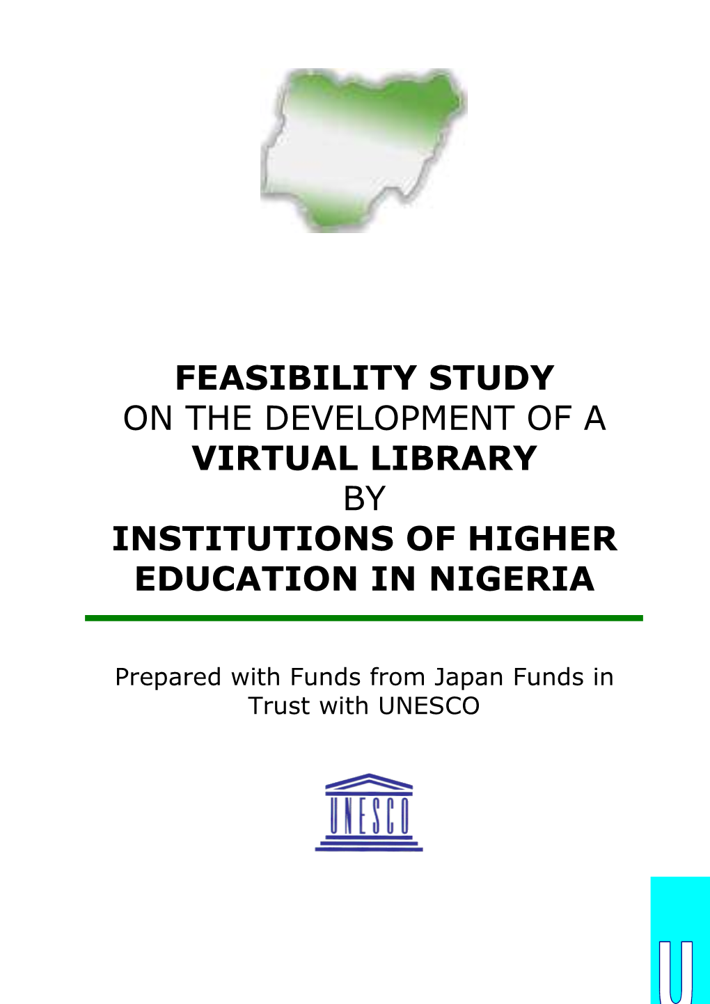 UNESCO Draft Virtual Library Feasibility Study Report