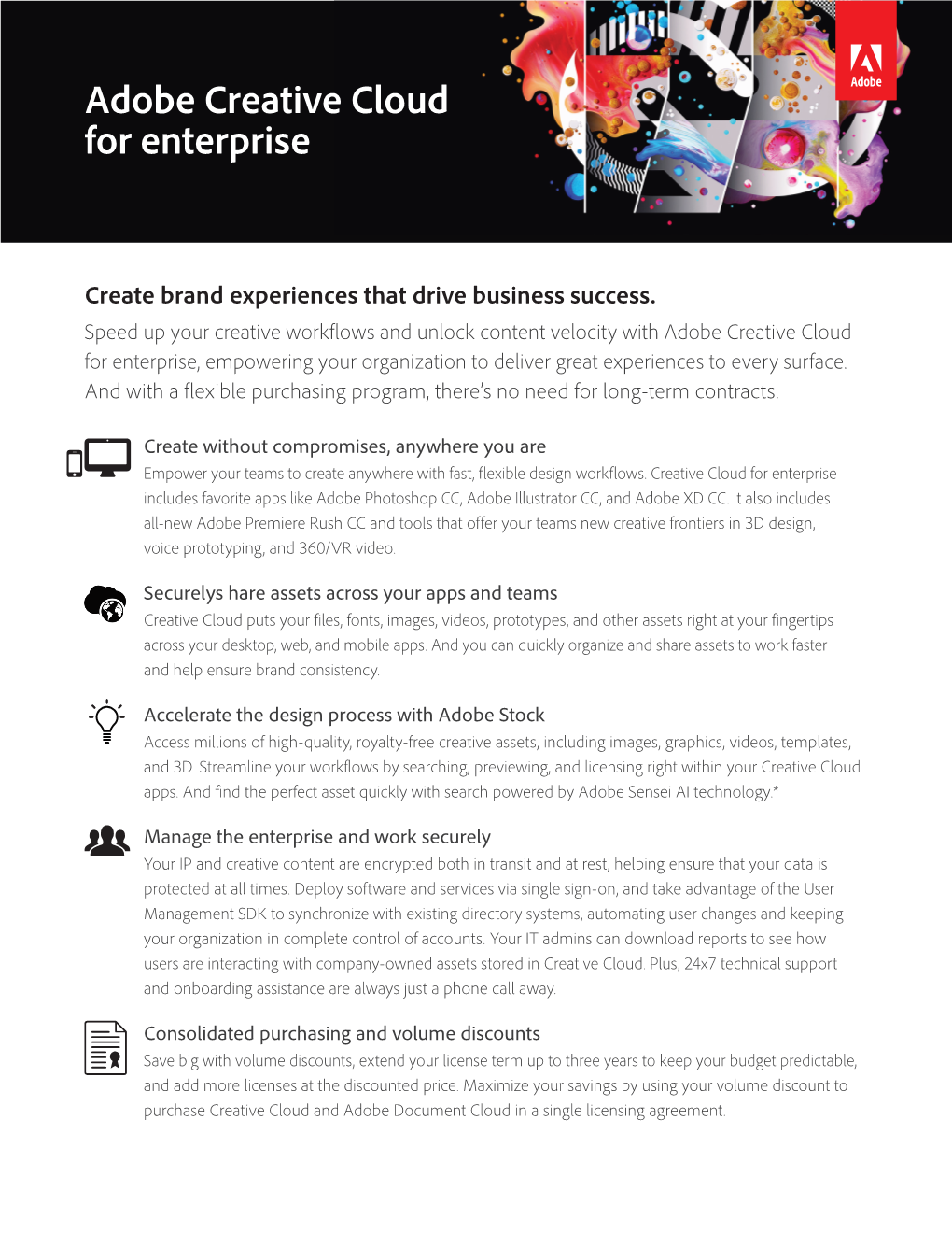 Adobe Creative Cloud for Enterprise