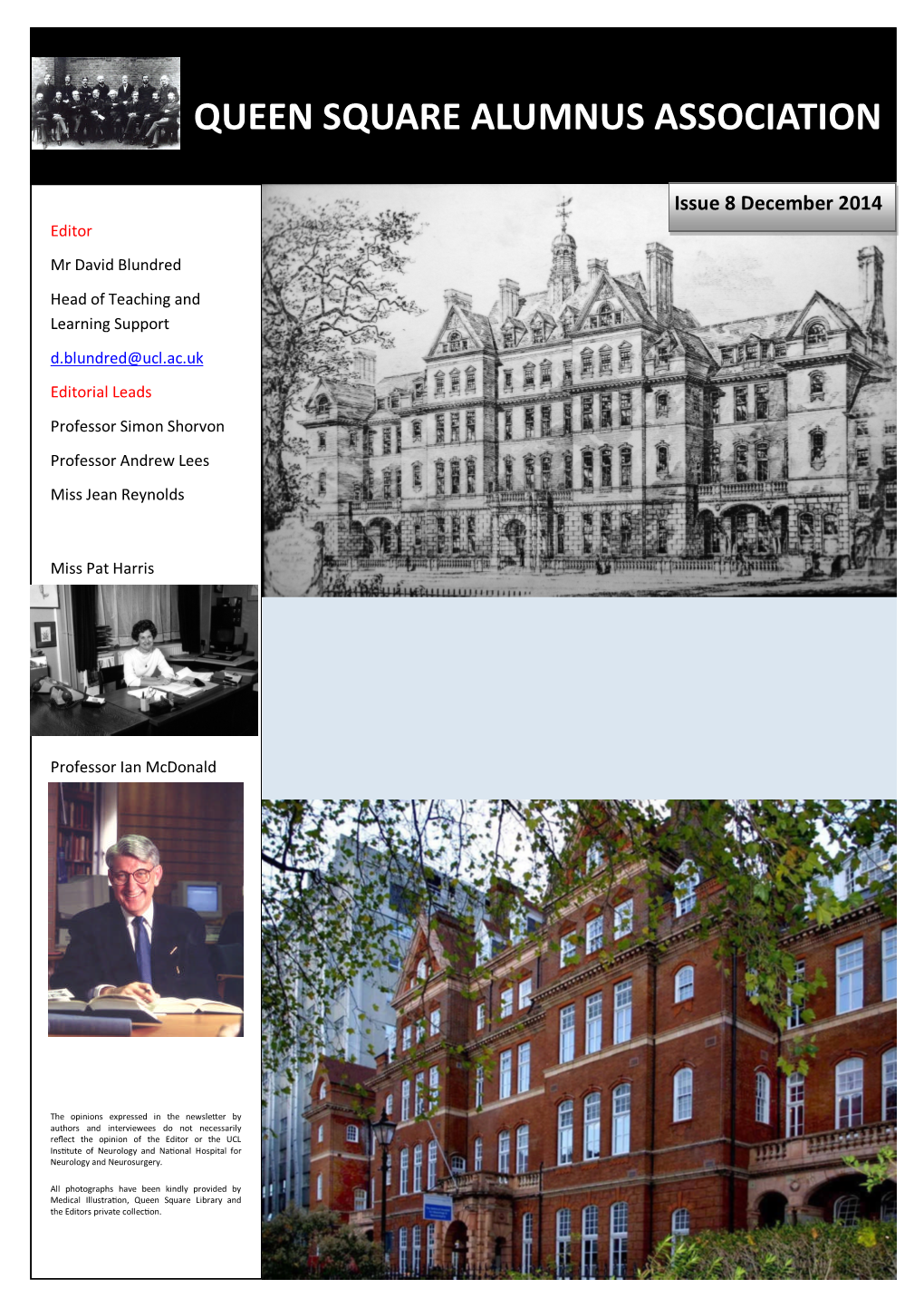 Queen Square Alumnus Newsletter Issue 8.Pdf