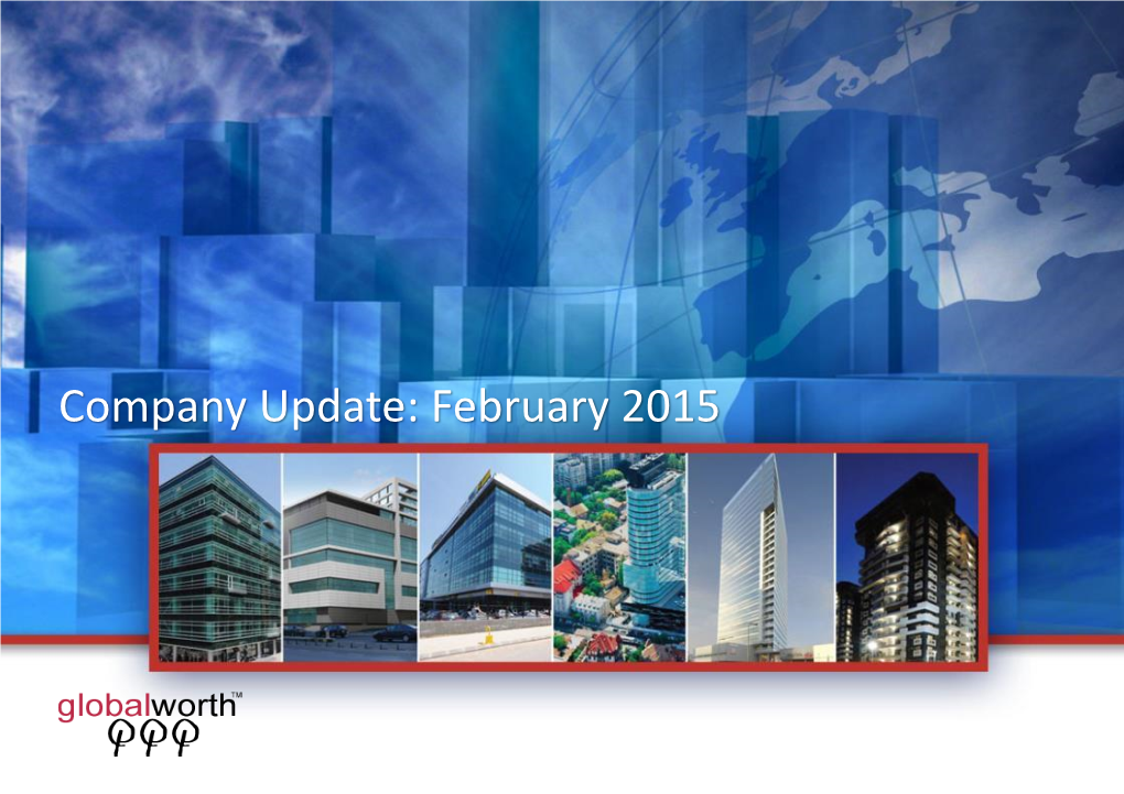 Company Update: February 2015