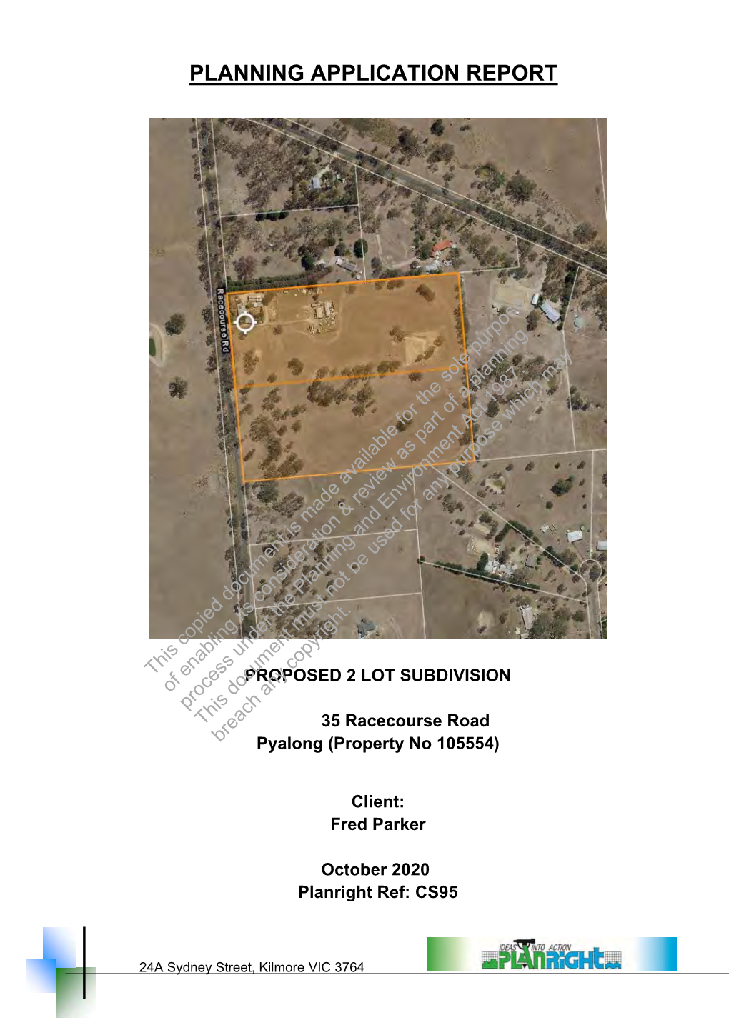 Planning Application Report