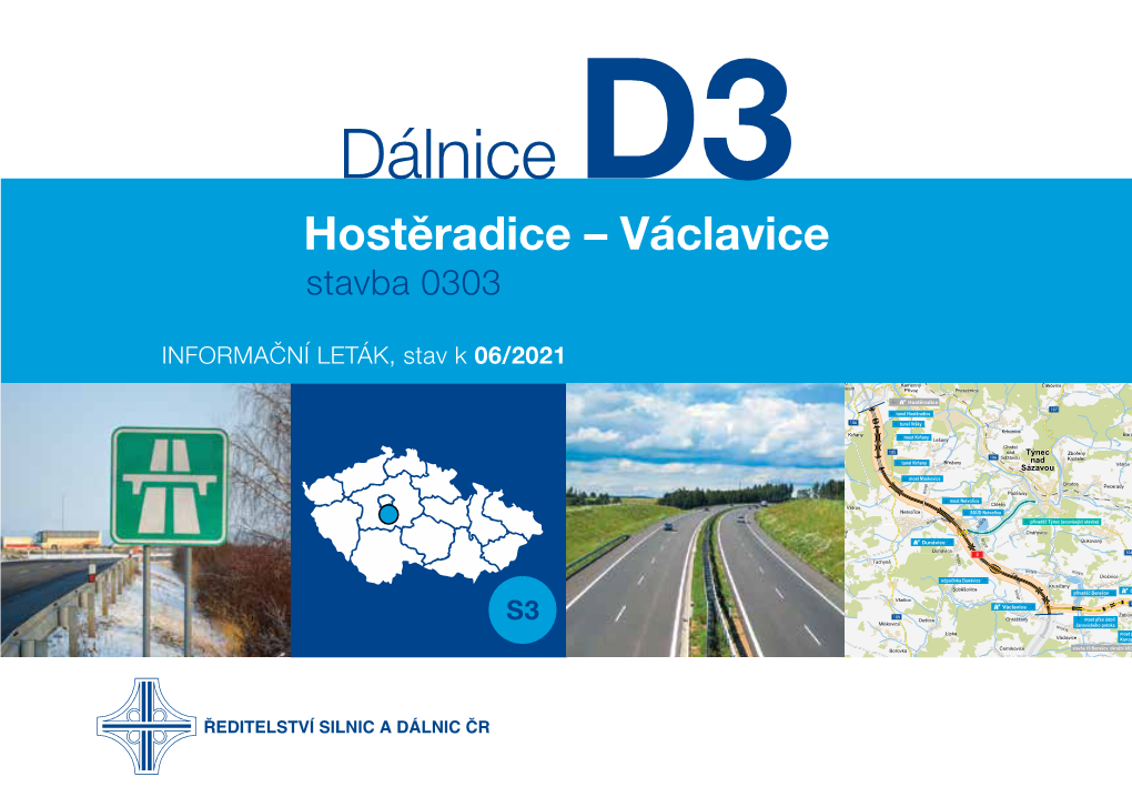 Dálnice D3 Hostěradice – Václavice Stavba 0303