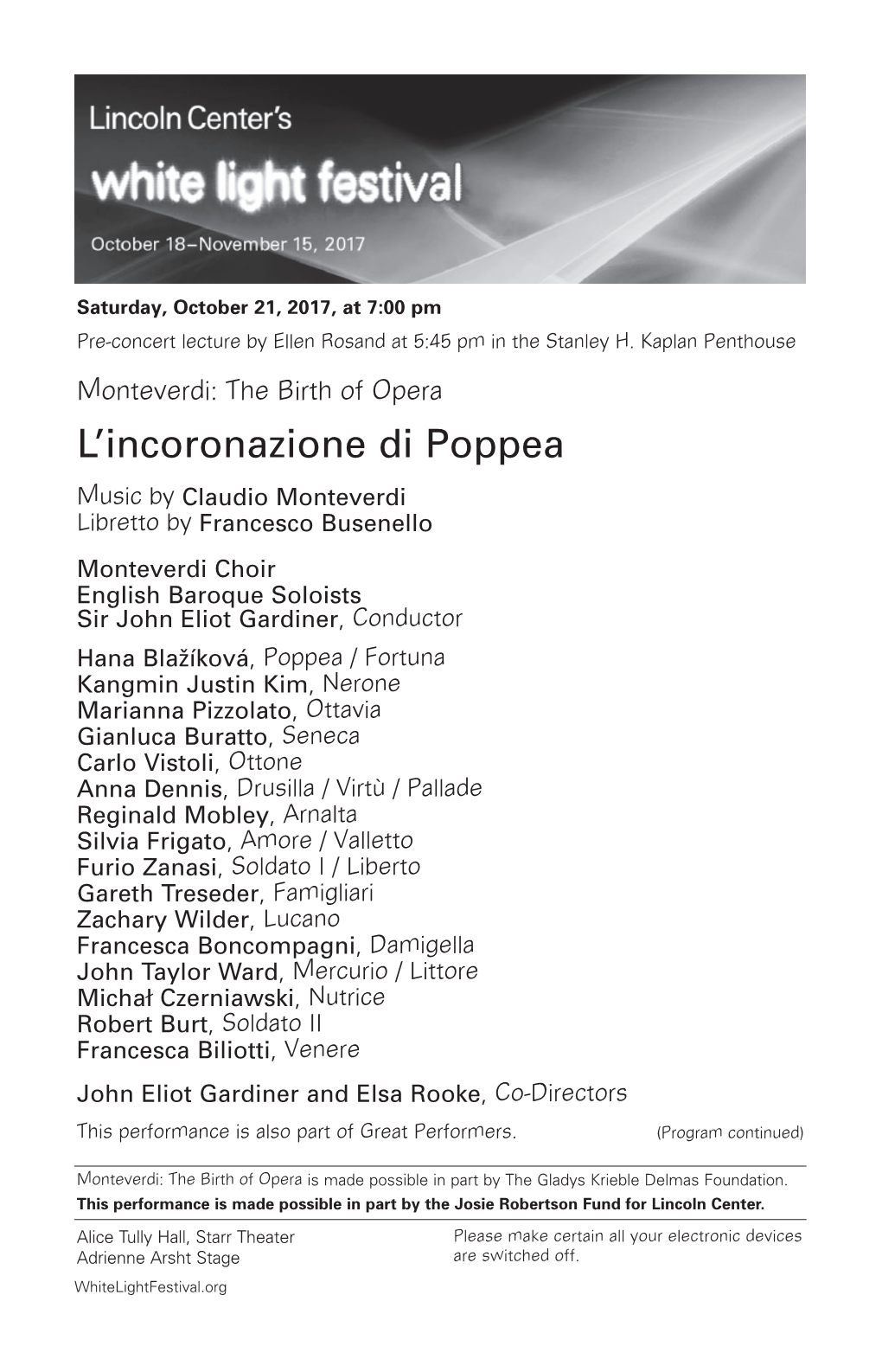 L'incoronazione Di Poppea