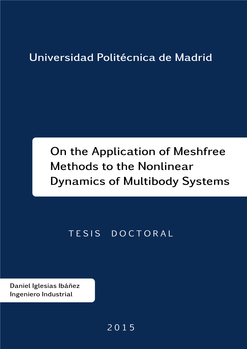 Meshfree Methods in Nonlinear Multibody Analysis