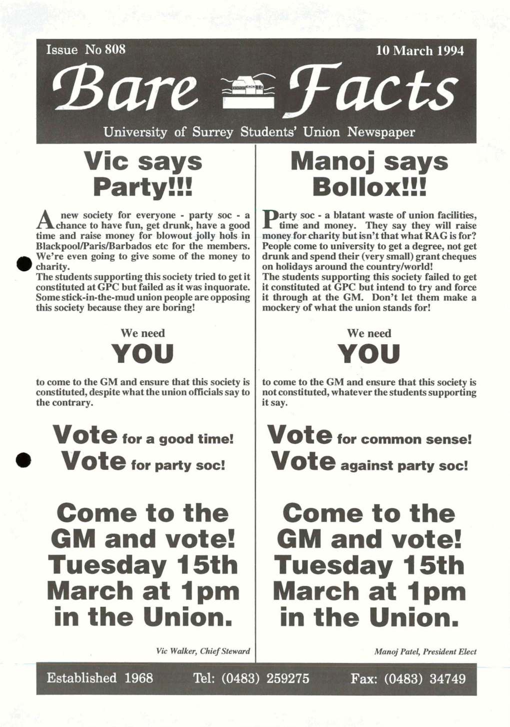 Vie Says Party!!! YOU Come to the Gi\Li and Vote!