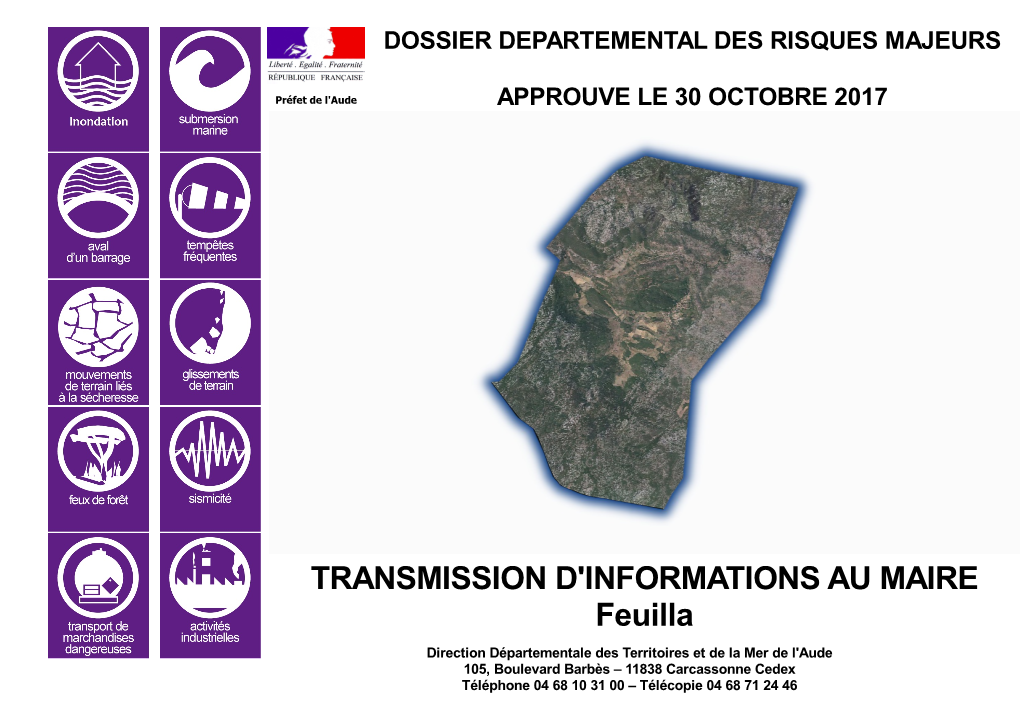 TRANSMISSION D'informations AU MAIRE Feuilla