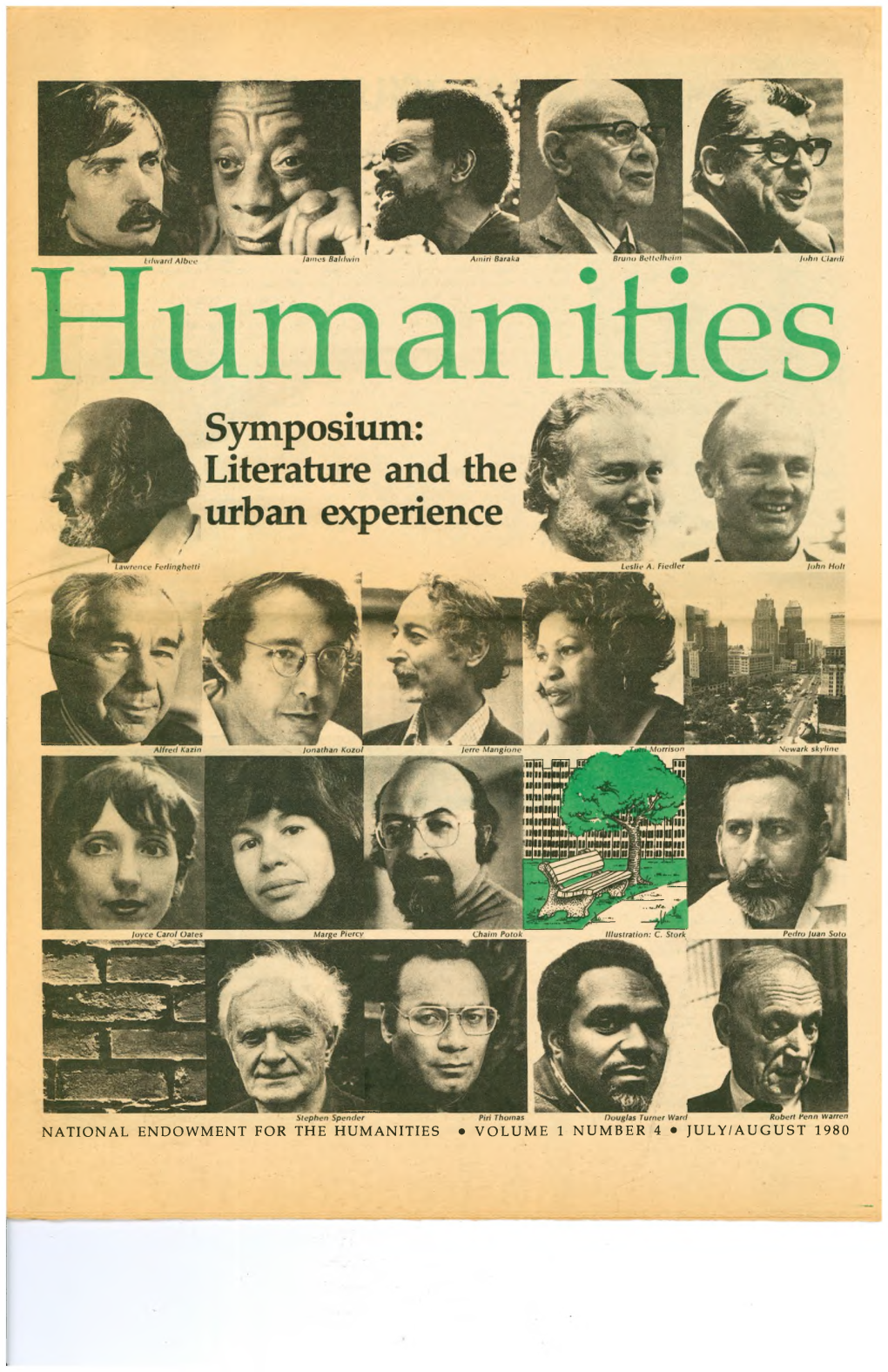 NATIONAL ENDOWMENT for the HUMANITIES • VOLUME 1 NUMBER 4 • JULY/AUGUST 1980 in This Issue