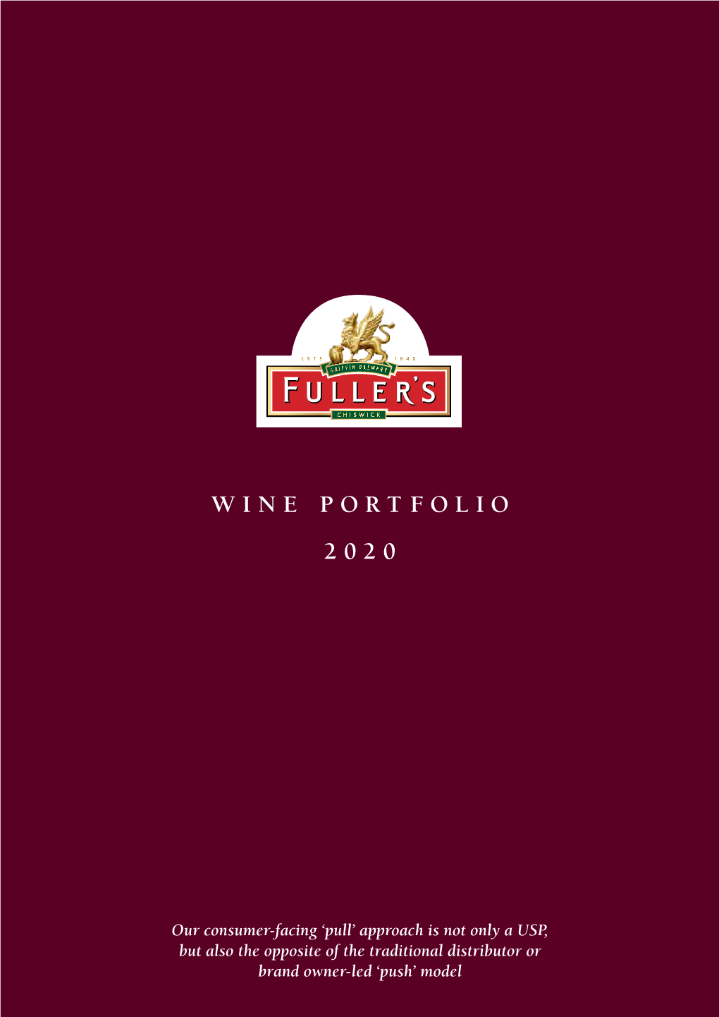 Wine Portfolio 2020