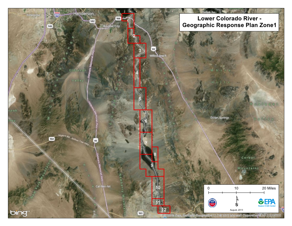 Lower Colorado River - Geographic Response Plan Zone1