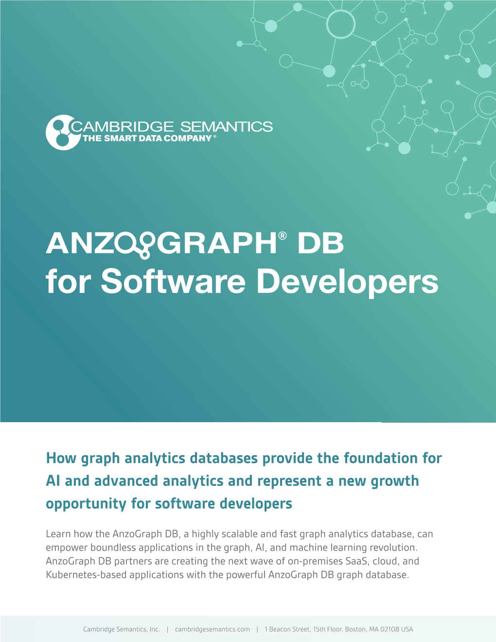 Anzograph DB for Software Developers