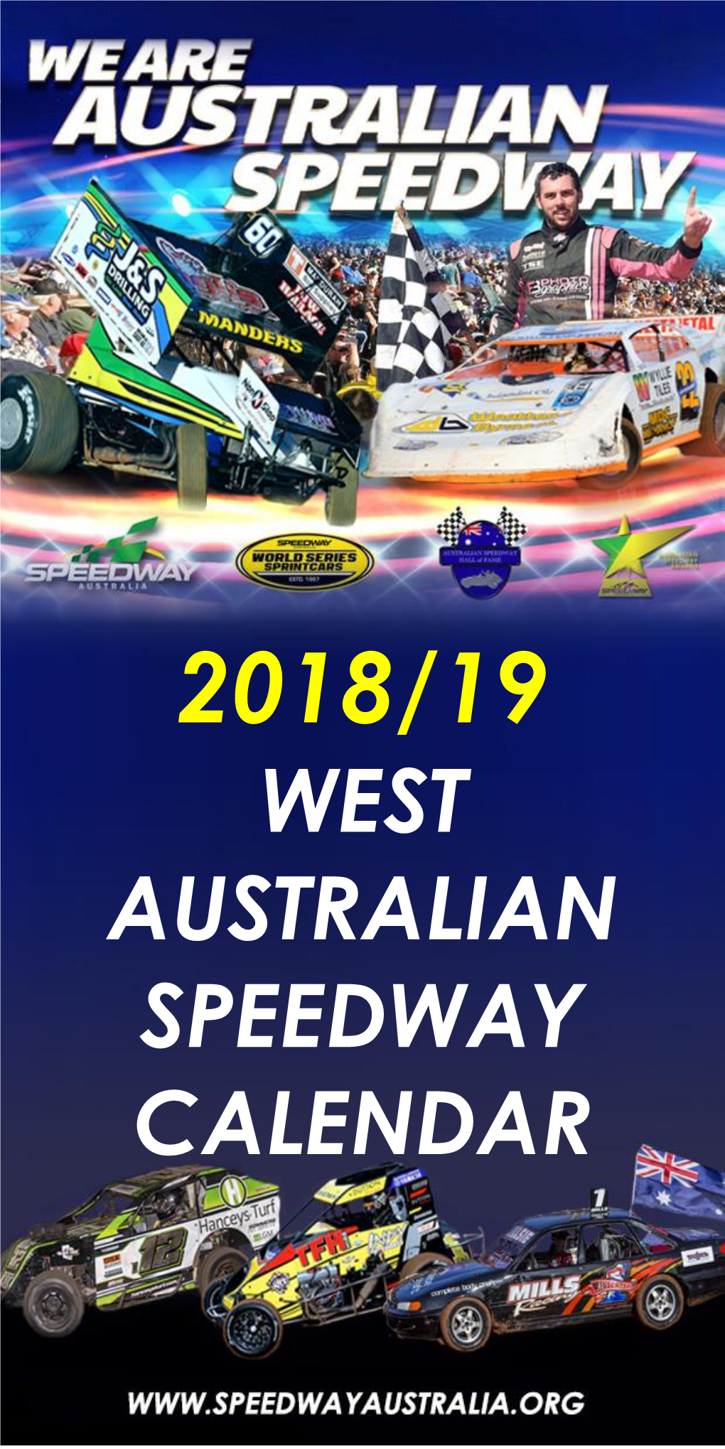 West Australian Speedway Calendar