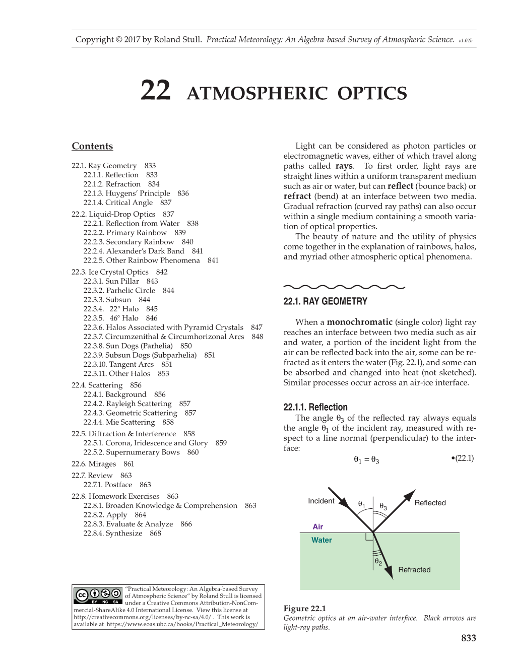 22 Atmospheric Optics