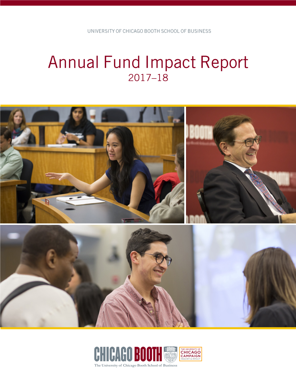 Annual Fund Impact Report 2017–18 Thank You