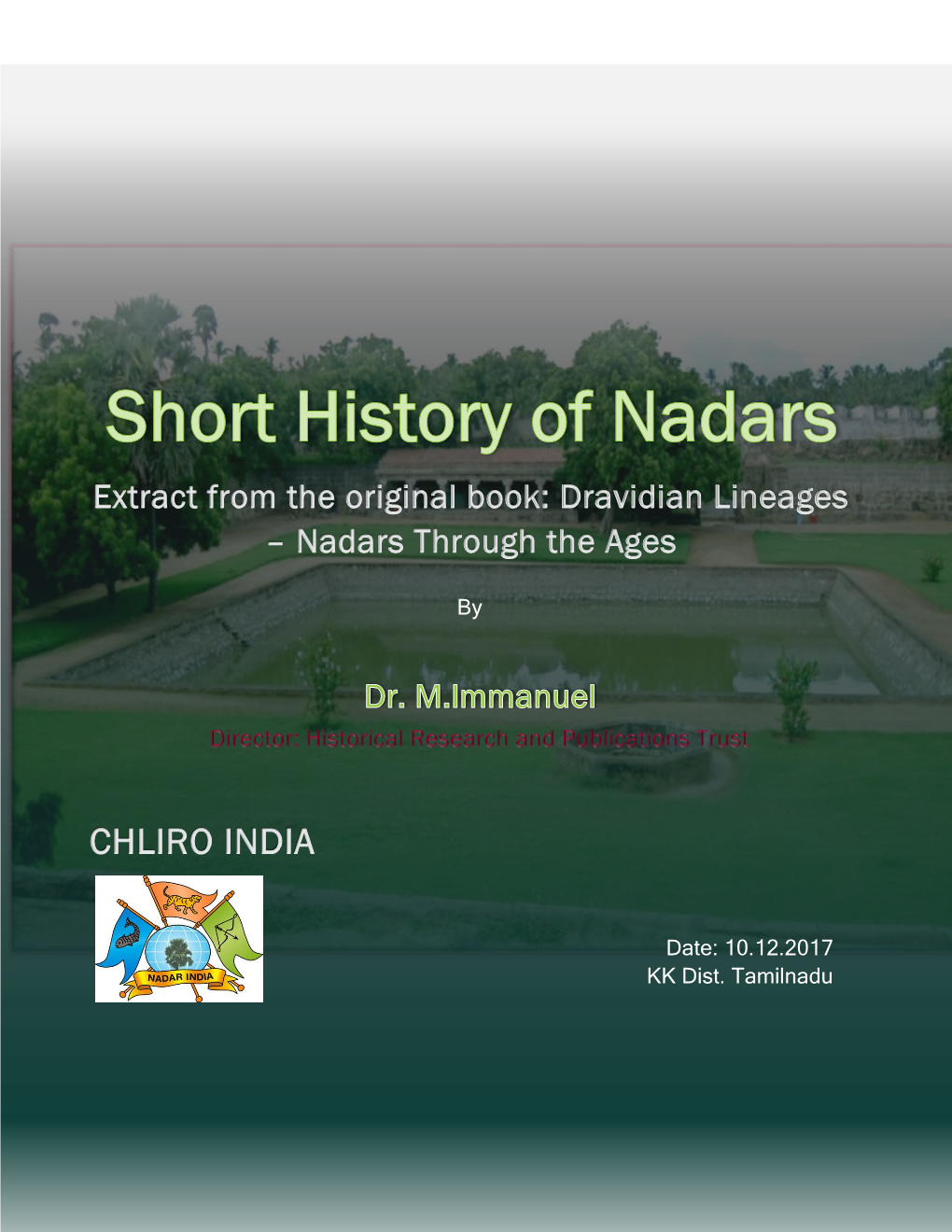 Short History of Nadars