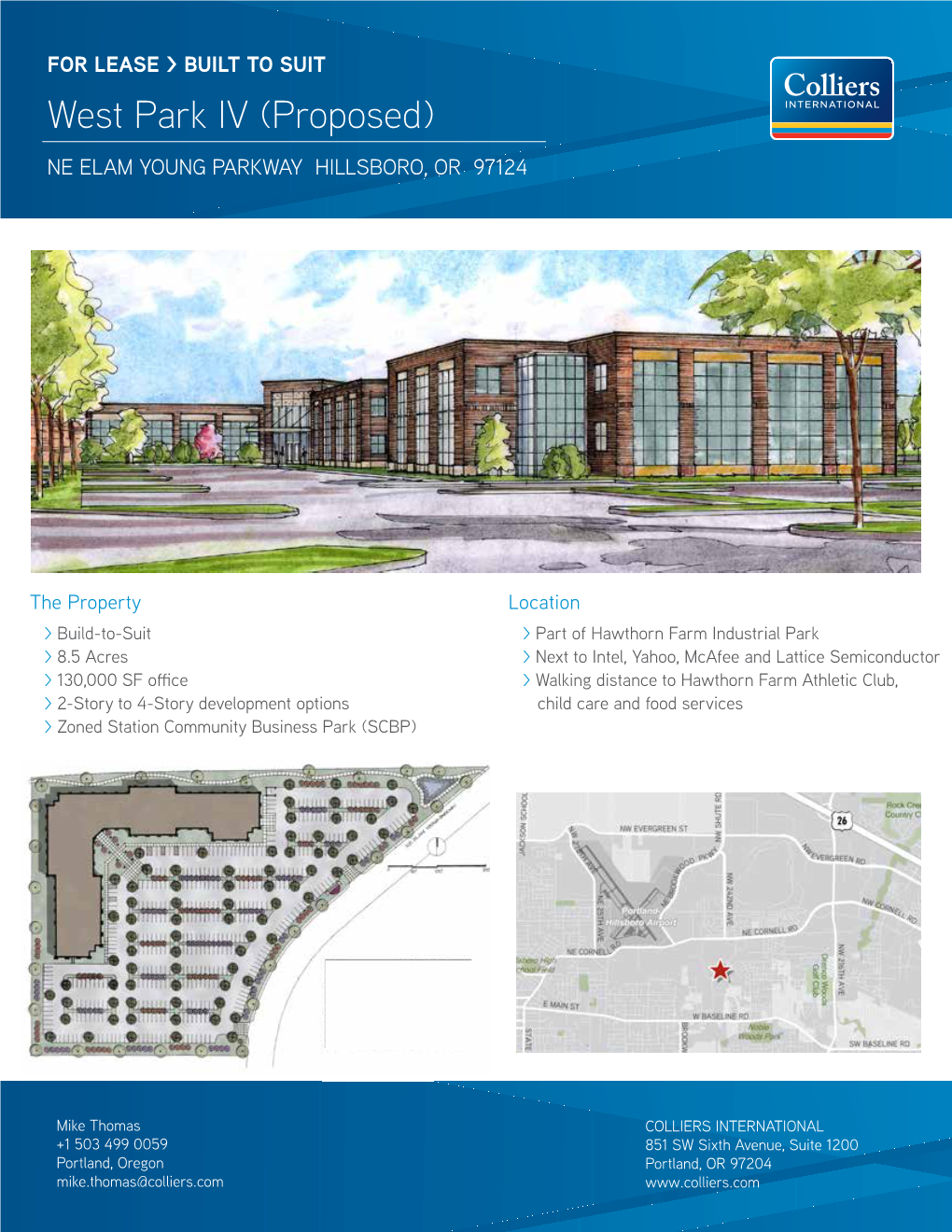 West Park IV (Proposed) NE ELAM YOUNG PARKWAY HILLSBORO, OR 97124