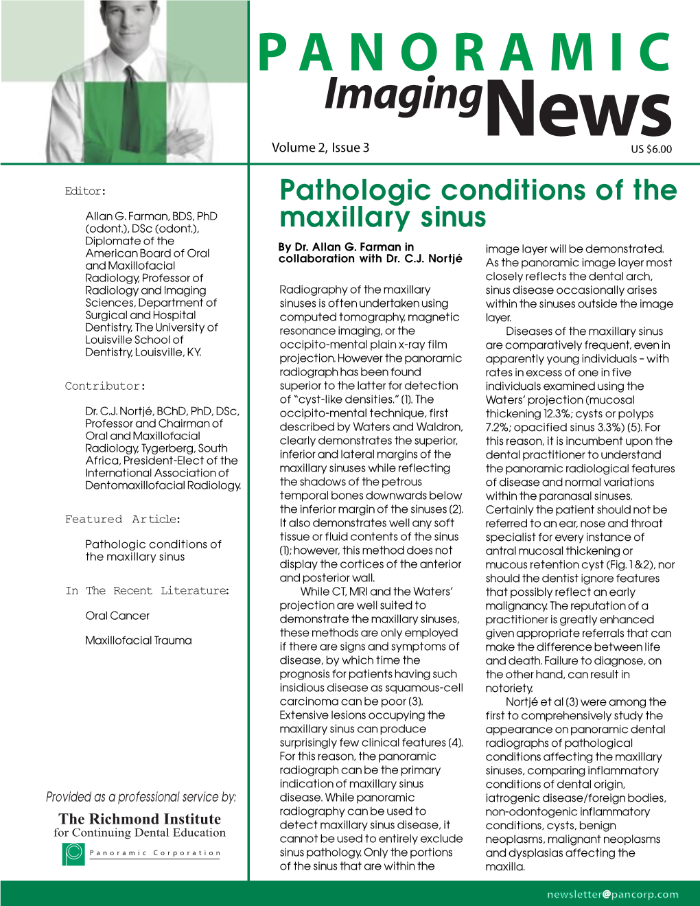 Pathologic Conditions of the Maxillary Sinus