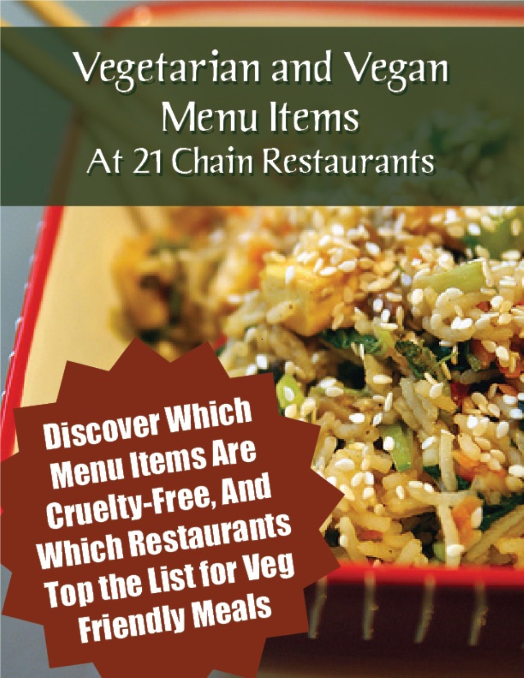 Part 1: Veggie Options at Quick-Service Restaurant Chains