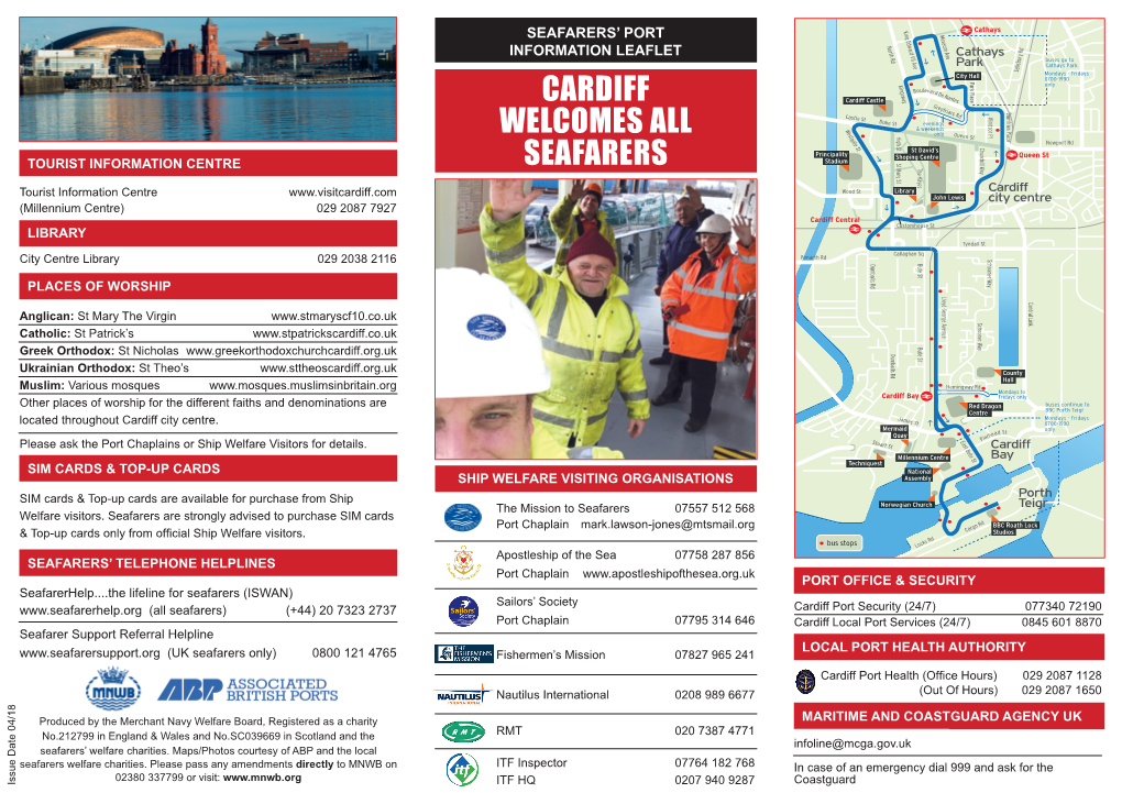 Cardiff Welcomes All Seafarers