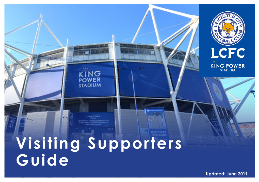 King Power Stadium 8 Welcome