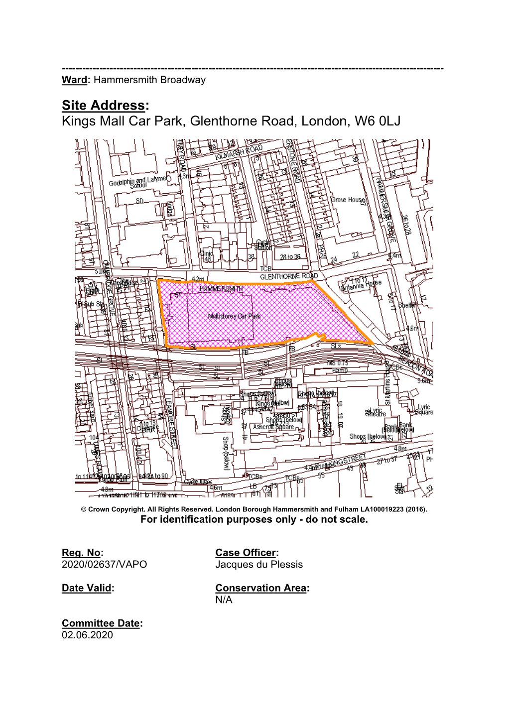 Kings Mall Car Park, Glenthorne Road, London, W6 0LJ