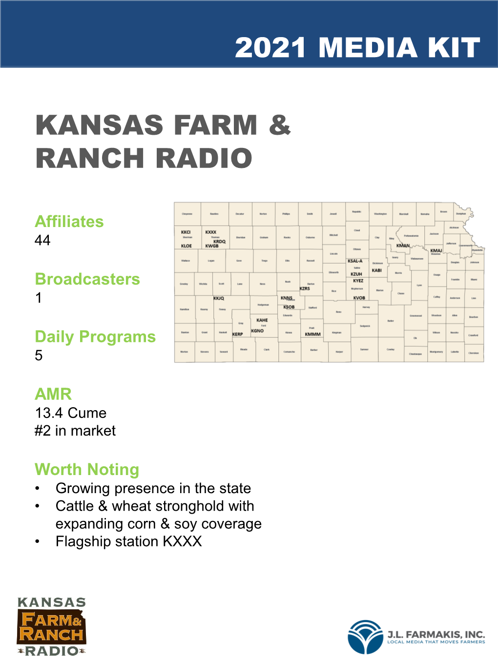 2021 Media Kit Kansas Farm & Ranch Radio