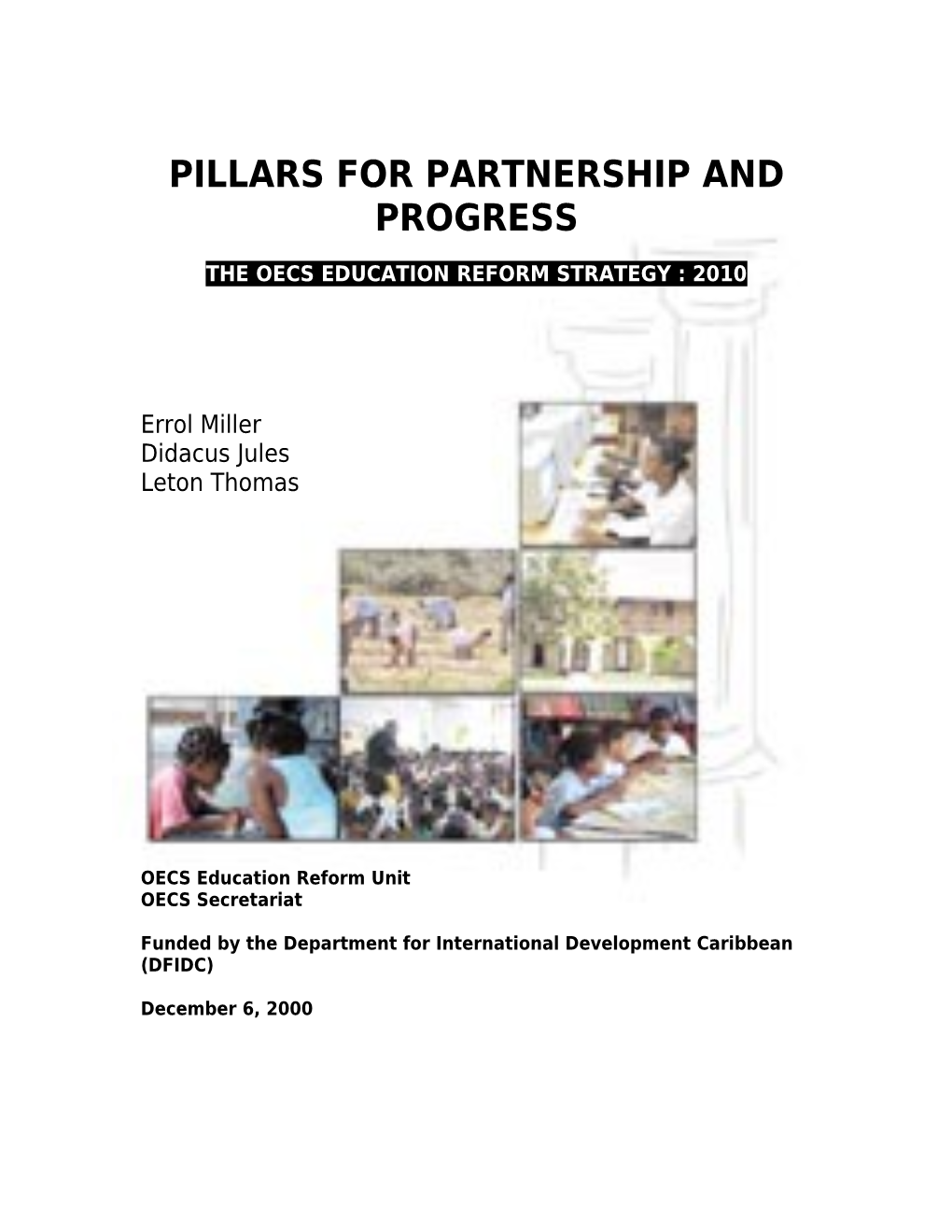 Pillars For Partnership And Progress