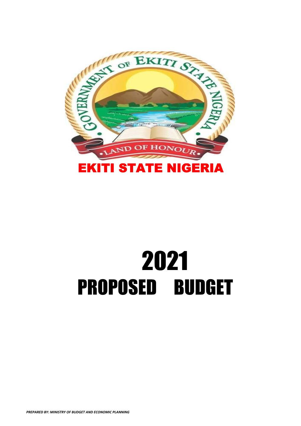 2021 Draft Budget
