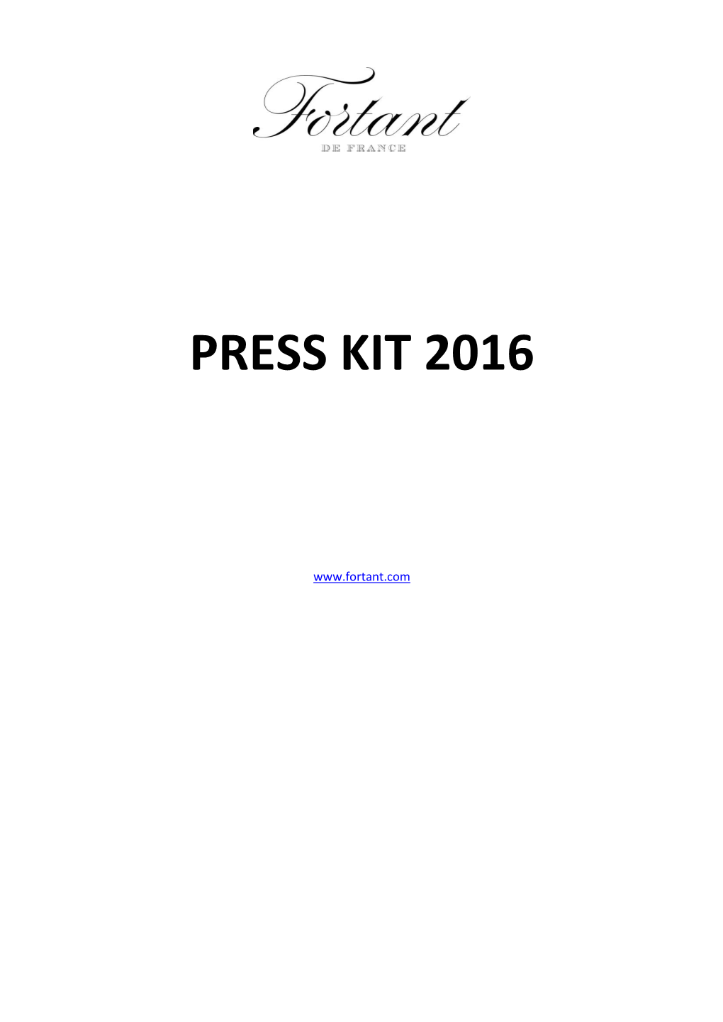 Press Kit 2016