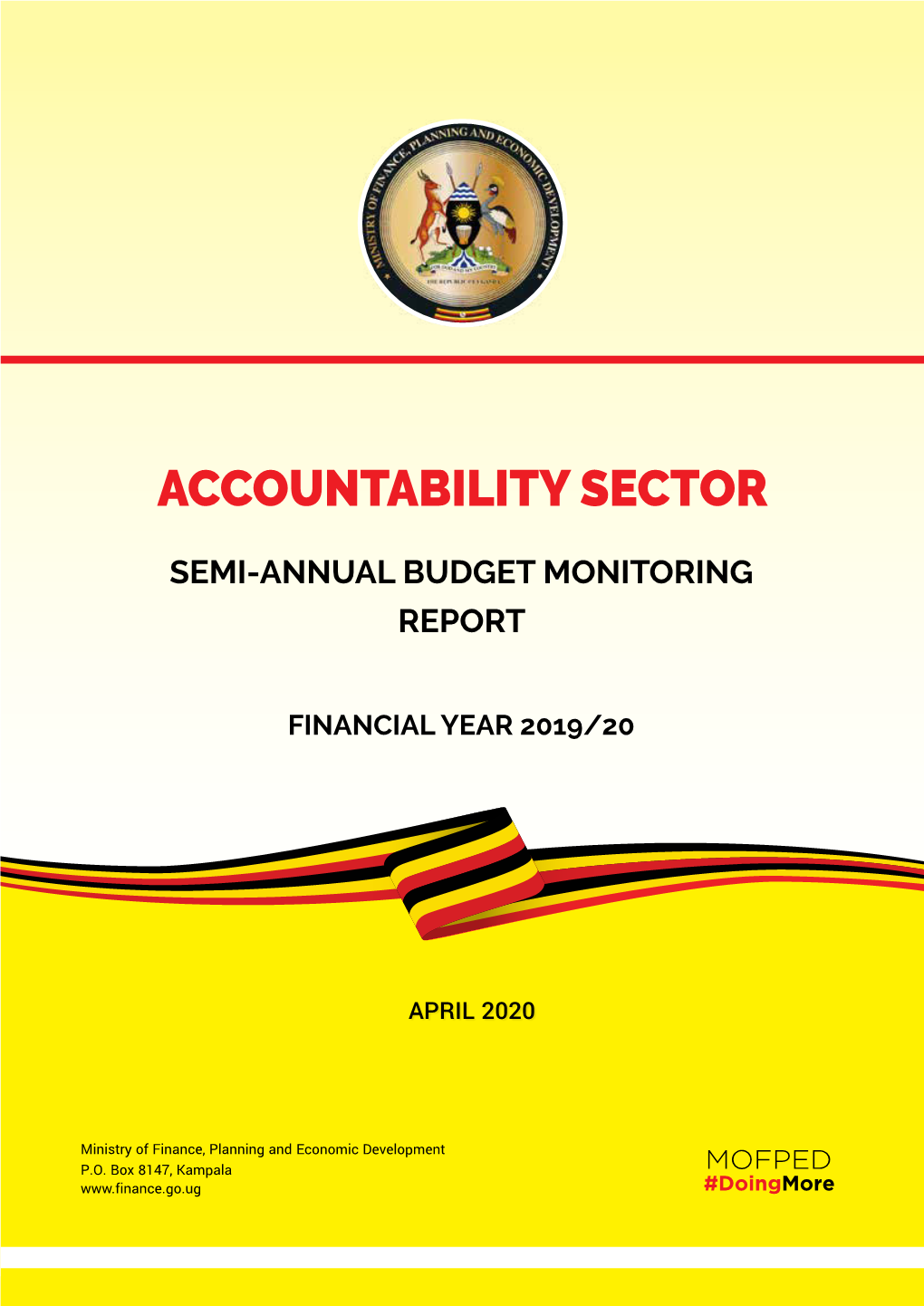 Accountability Sector Semi-Annual Monitoring Report FY2019/20
