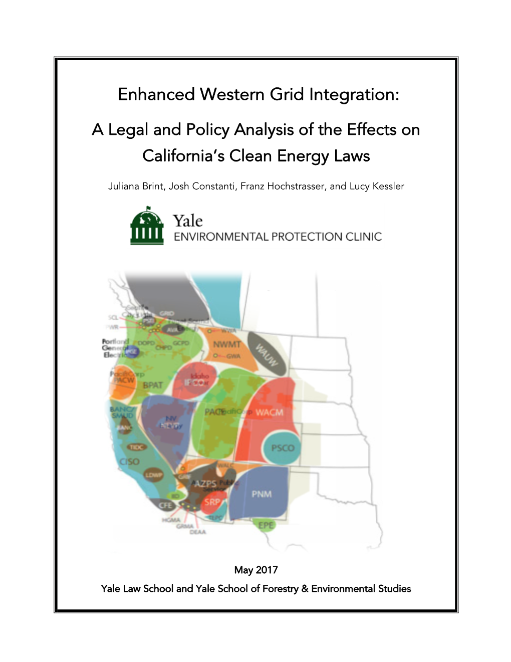 Enhanced Western Grid Integration