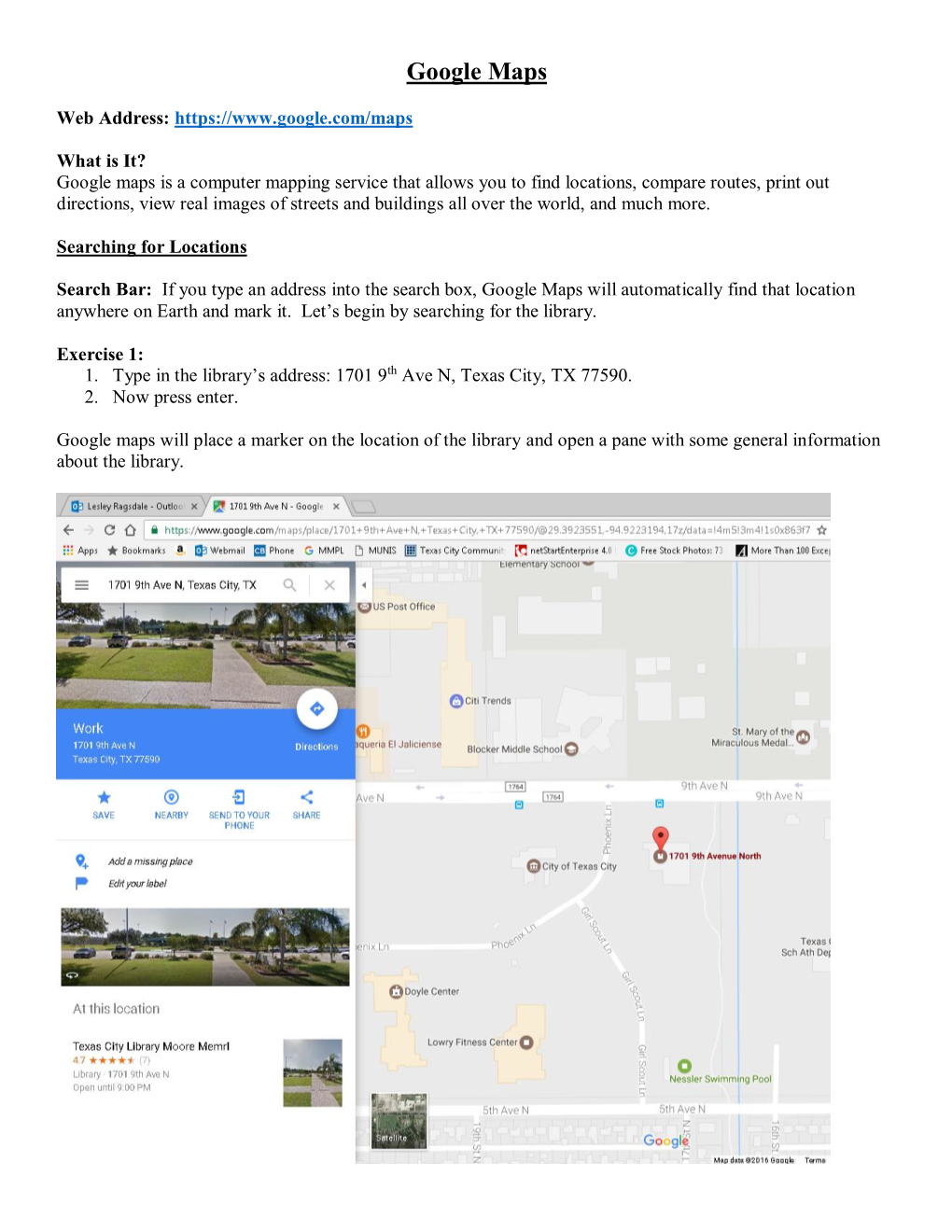 Google Maps (PDF)