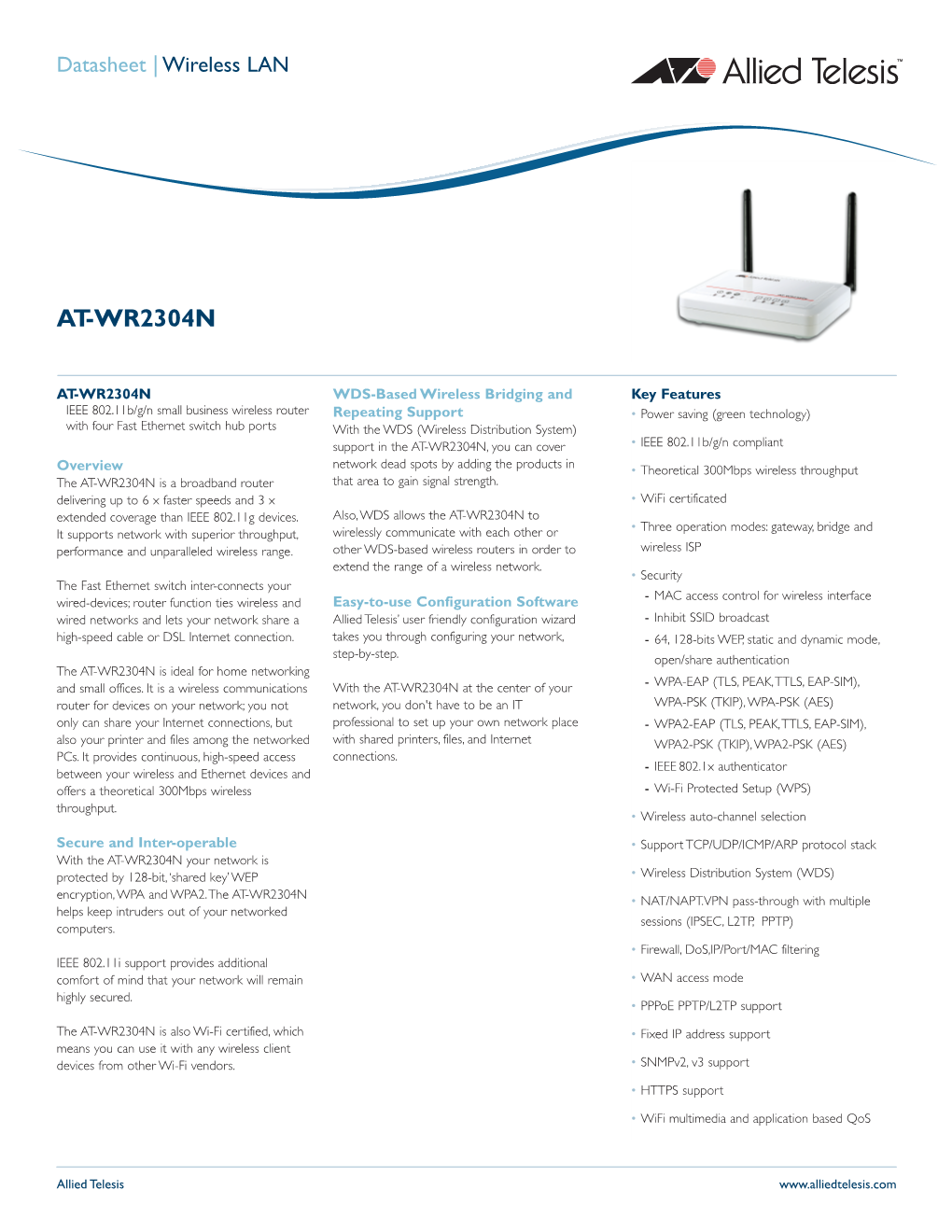 Datasheet: WR2304N